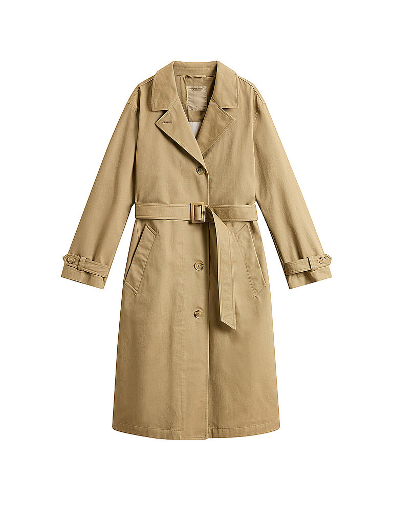 WOOLRICH Trenchcoat  beige | L von WOOLRICH