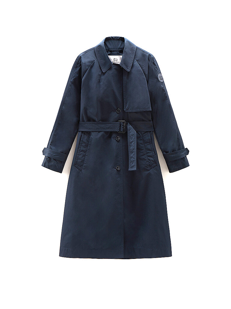 WOOLRICH Trenchcoat dunkelblau | L von WOOLRICH