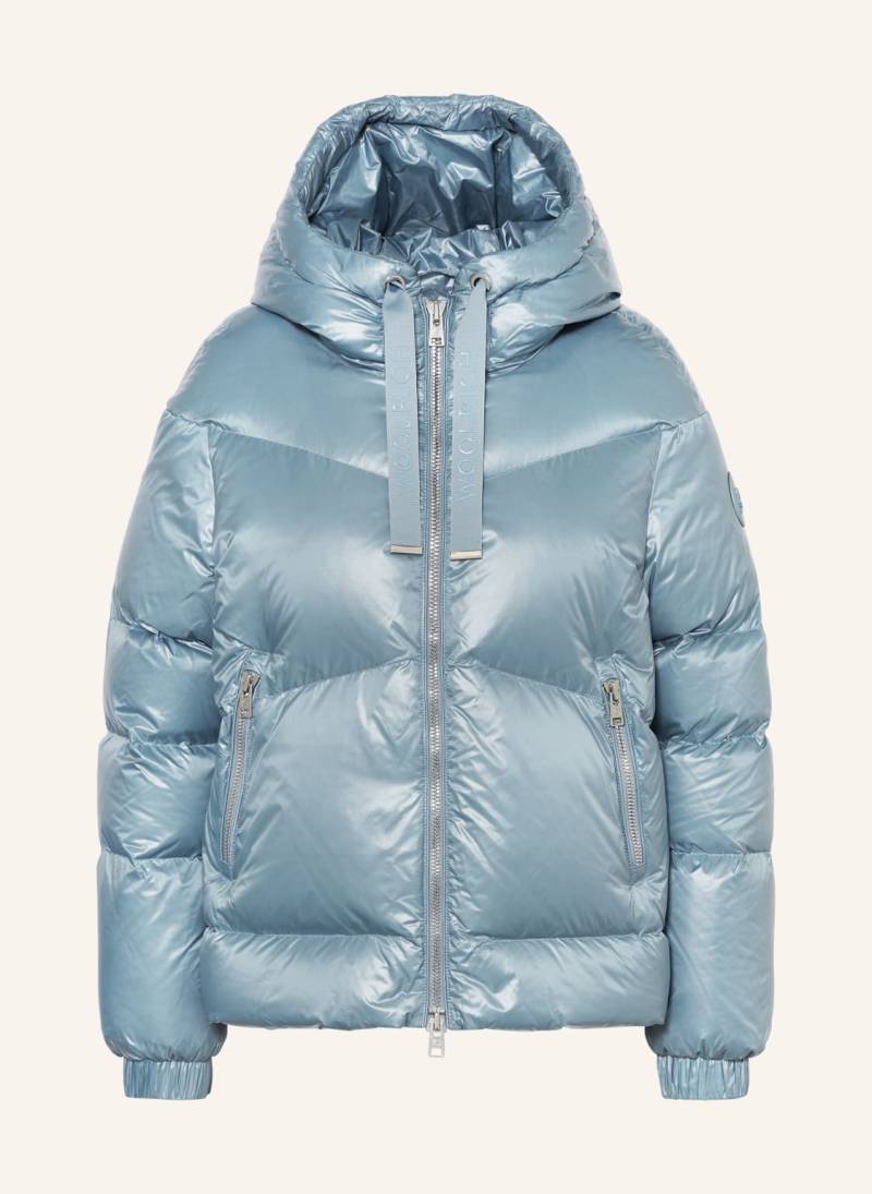 Woolrich Daunenjacke Aliquippa blau von WOOLRICH