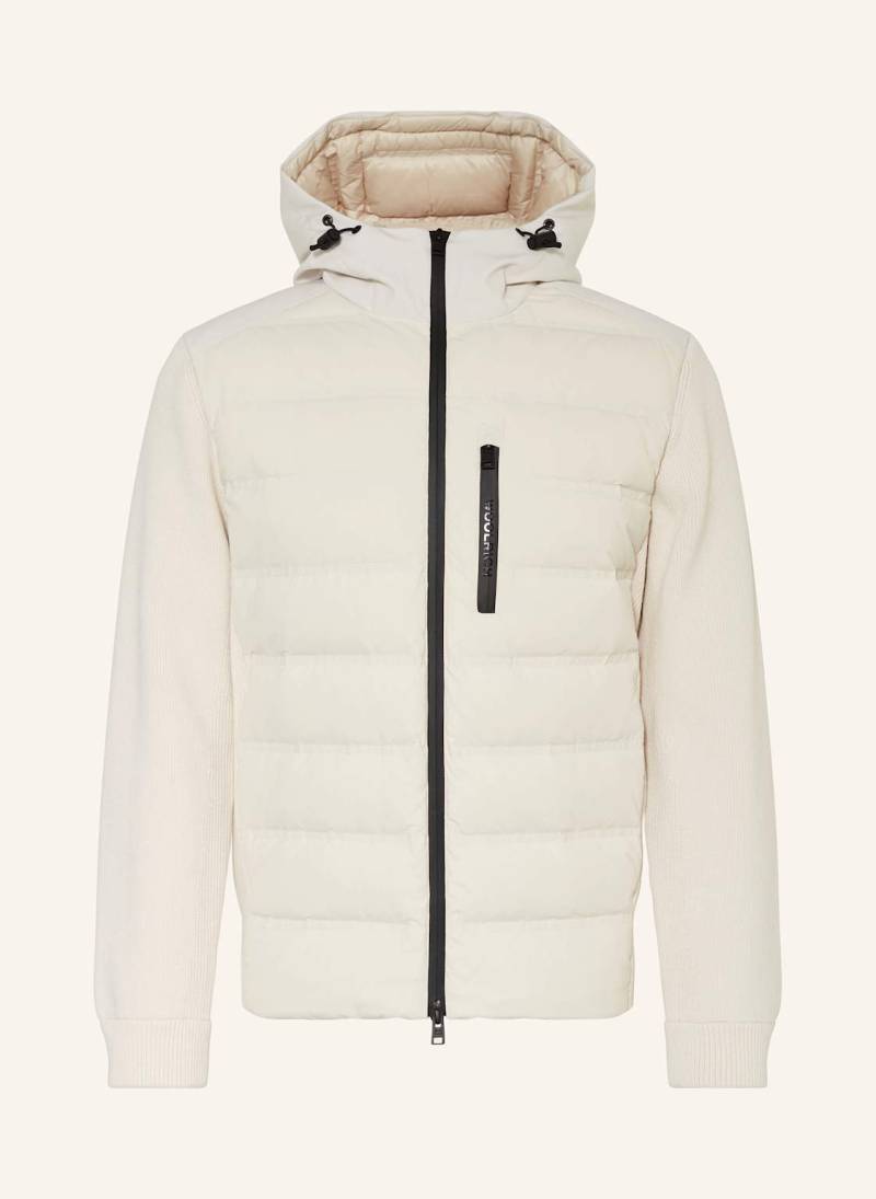 Woolrich Lightweight-Daunenjacke Bering Im Materialmix beige von WOOLRICH