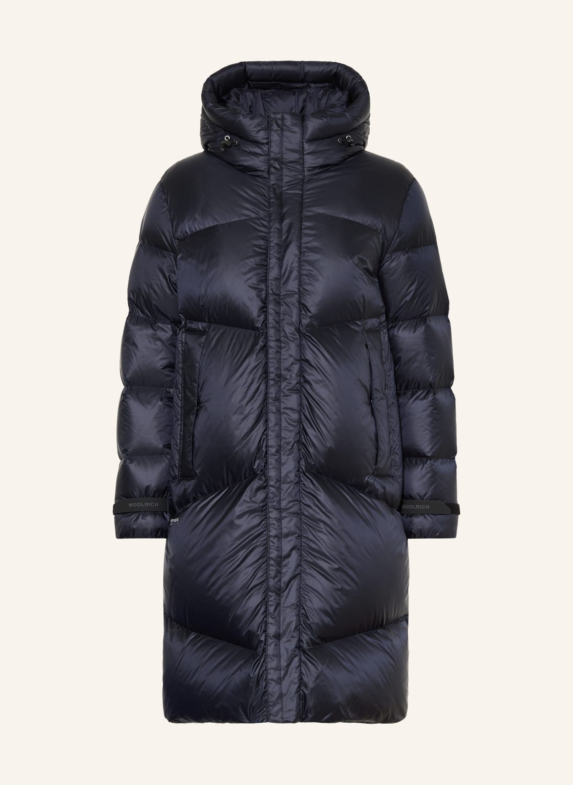 Woolrich Daunenmantel Pertex blau von WOOLRICH