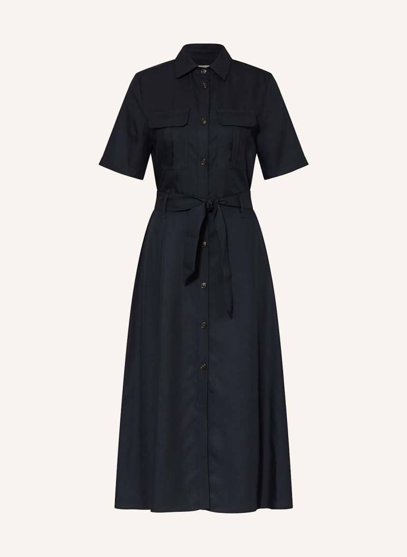 Woolrich Hemdblusenkleid blau von WOOLRICH