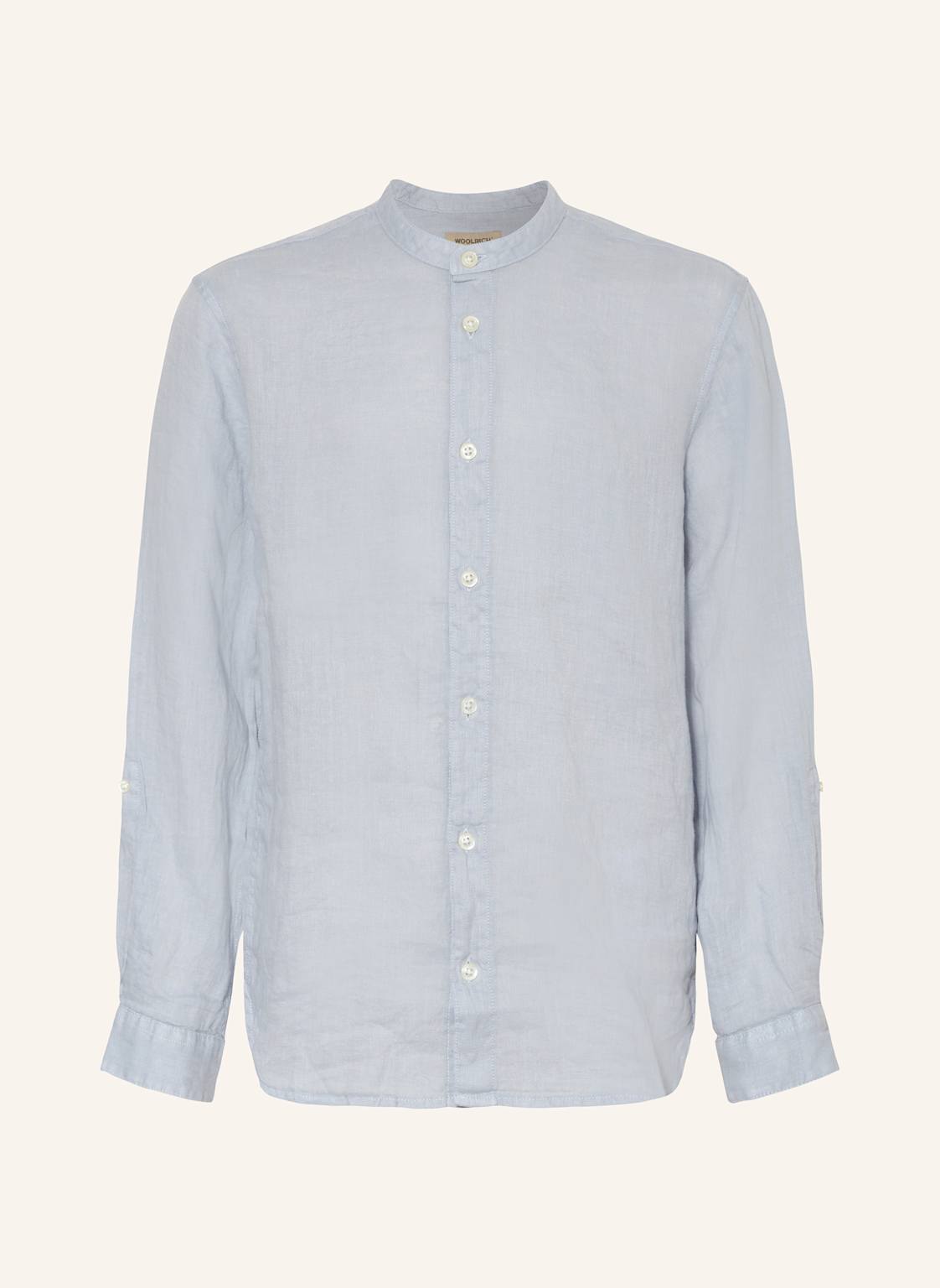 Woolrich Leinenhemd blau Woolrich Leinenhemd blau von WOOLRICH