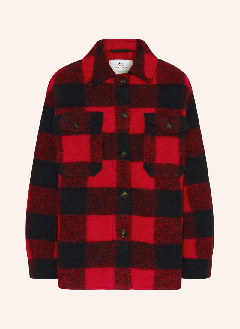 Woolrich Overjacket Gentry rot von WOOLRICH