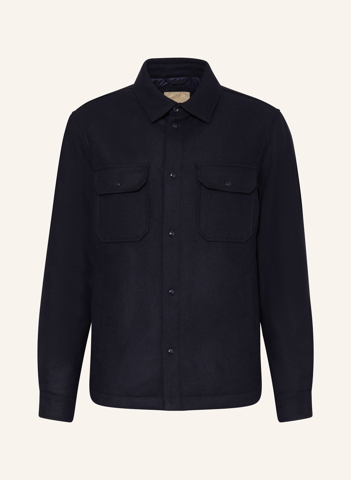 Woolrich Overshirt Alaskan blau von WOOLRICH