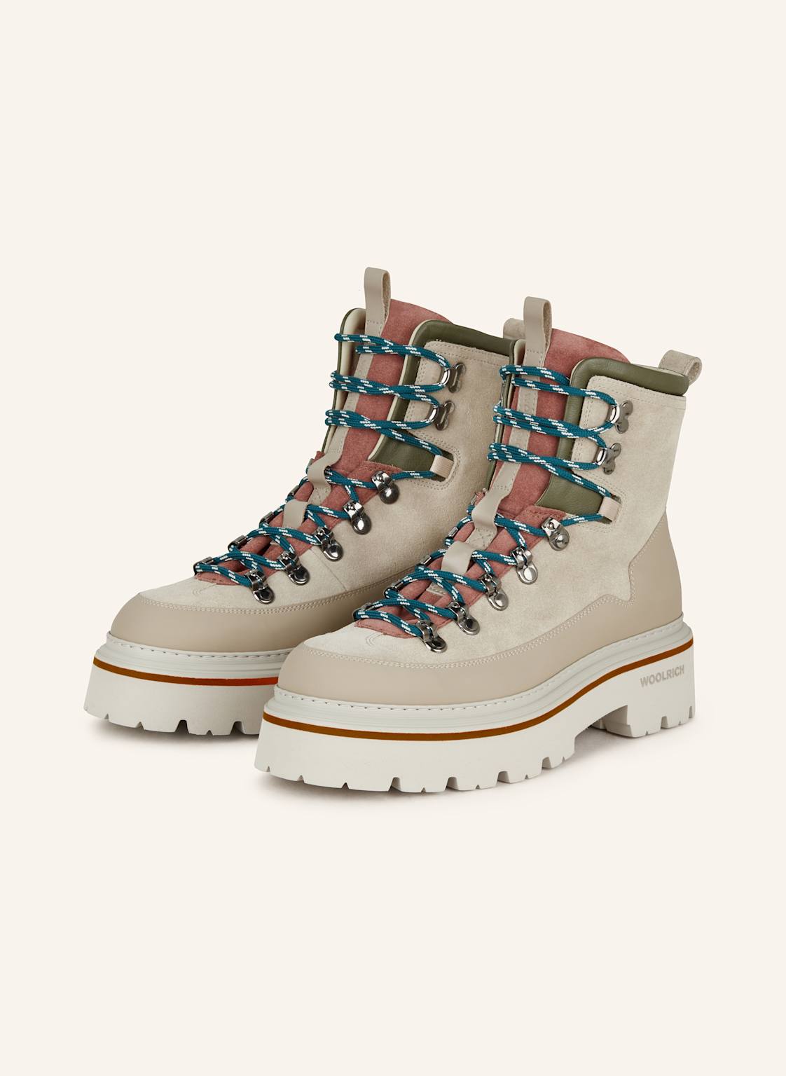 Woolrich Schnürboots beige von WOOLRICH