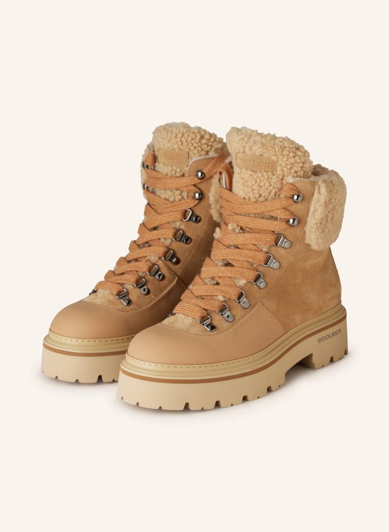 Woolrich Schnürboots beige von WOOLRICH