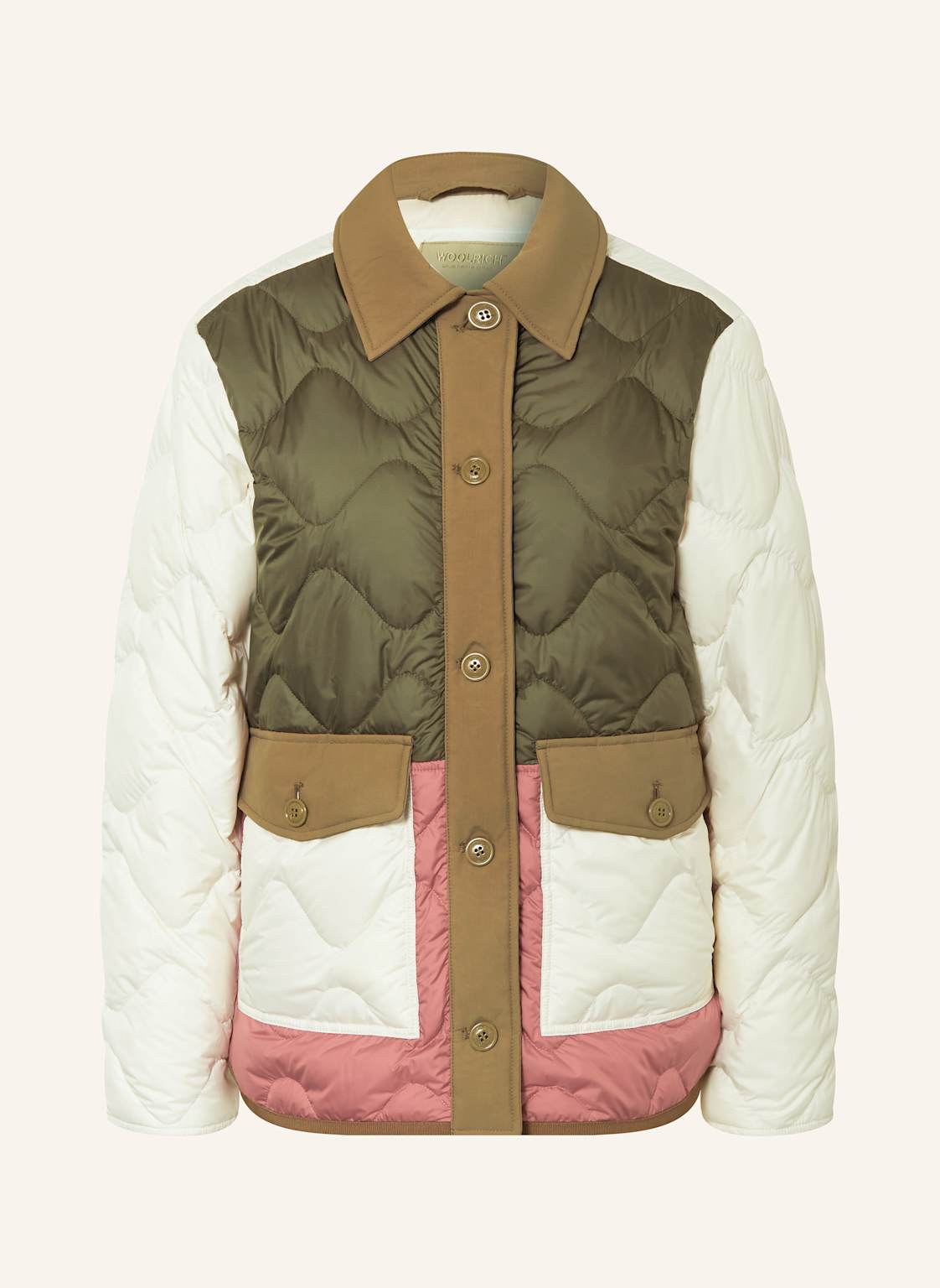 Woolrich Steppjacke Heritage gruen Woolrich Steppjacke Heritage gruen von WOOLRICH