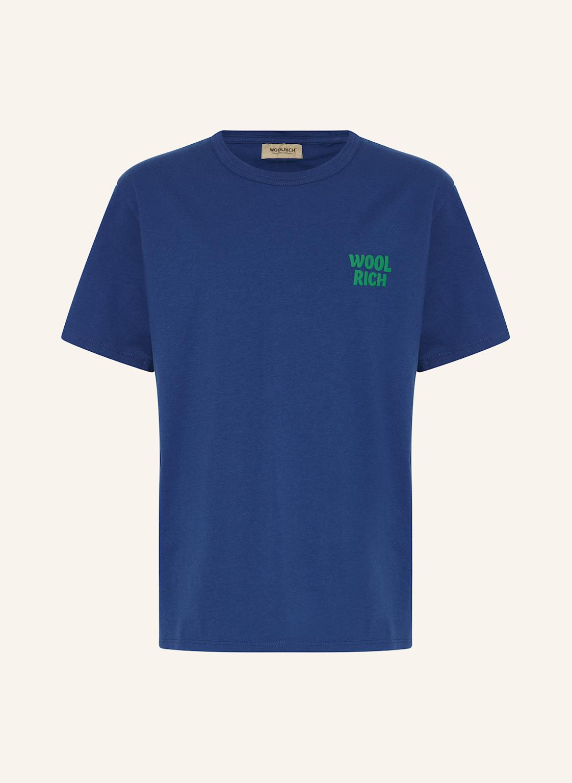 Woolrich T-Shirt blau von WOOLRICH