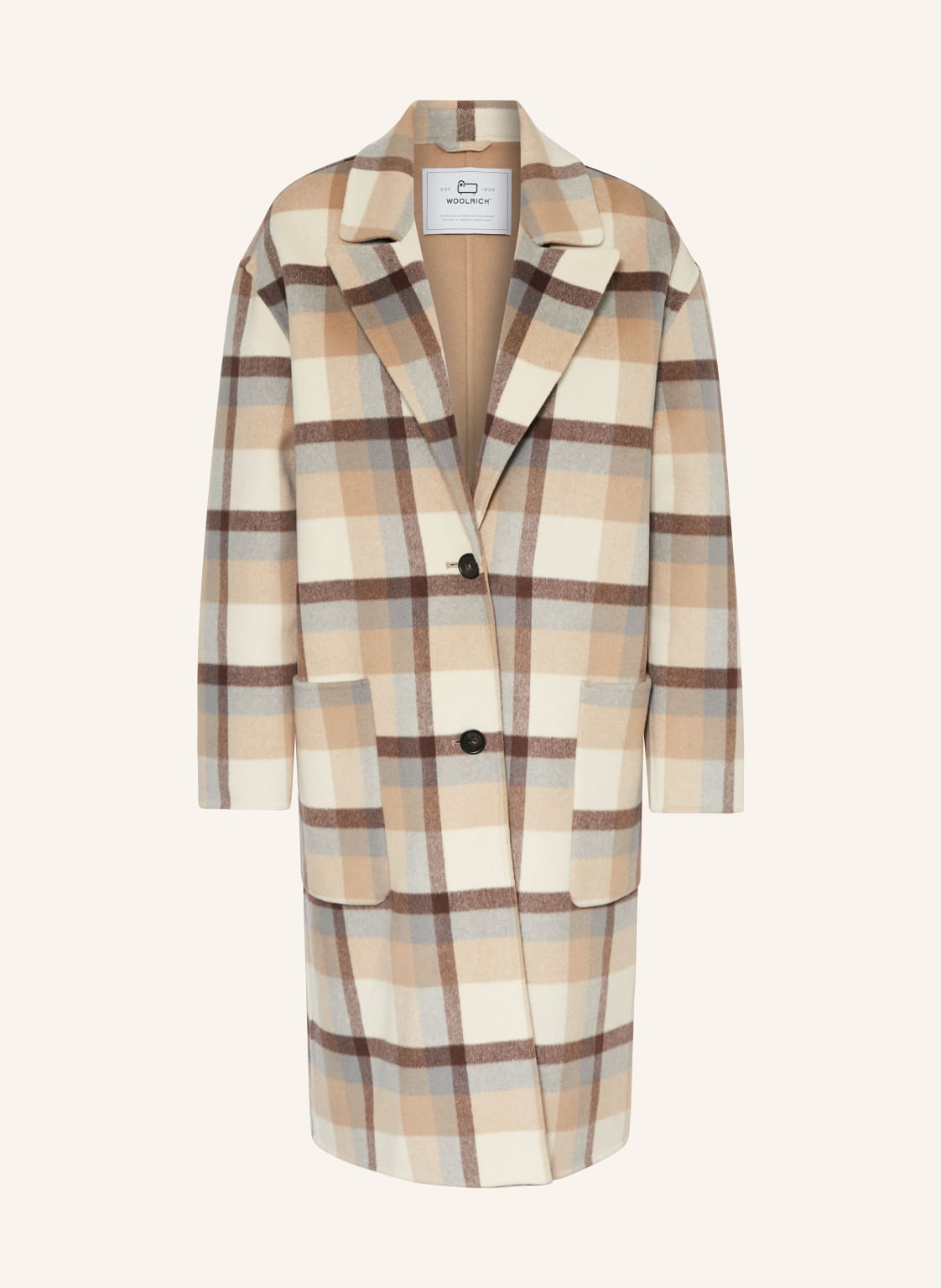 Woolrich Wollmantel beige Woolrich Wollmantel beige von WOOLRICH