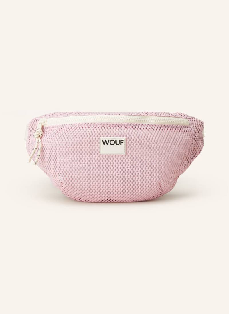 Wouf Gürteltasche Aus Mesh rosa von WOUF