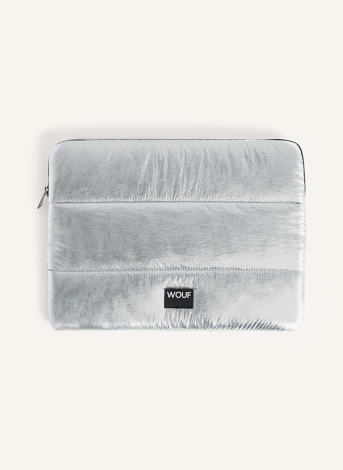 Wouf Laptop-Hülle Glossy silber von WOUF