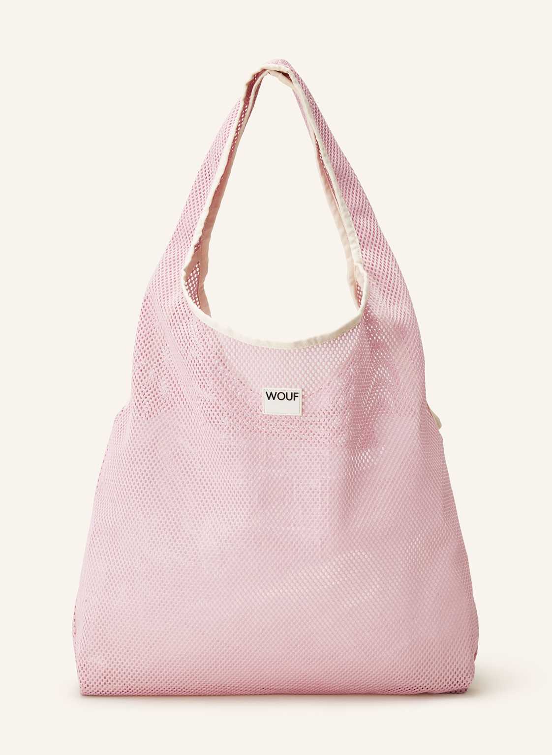 Wouf Shopper Onyx Aus Mesh rosa von WOUF