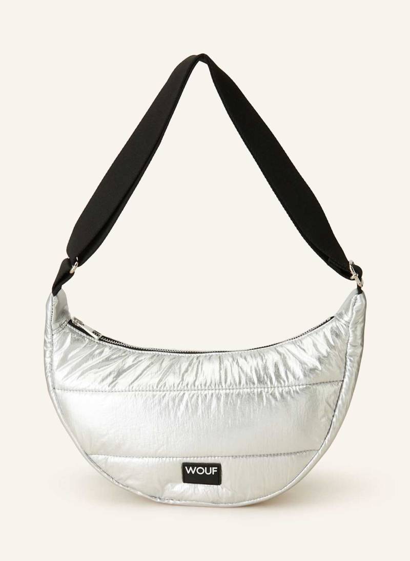 Wouf Umhängetasche Silver Glossy silber von WOUF