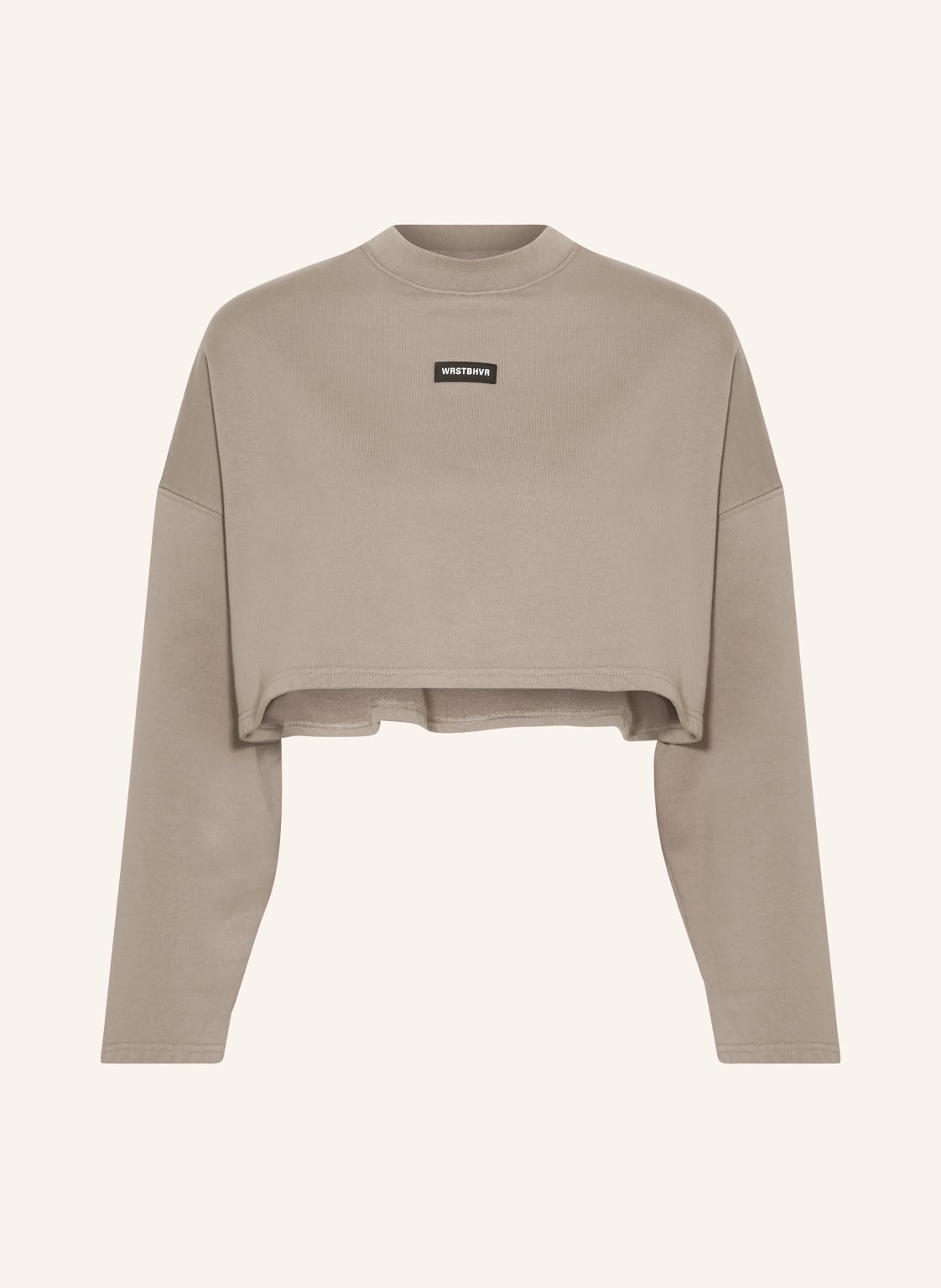 Wrstbhvr Cropped-Sweatshirt Zayn braun von WRSTBHVR