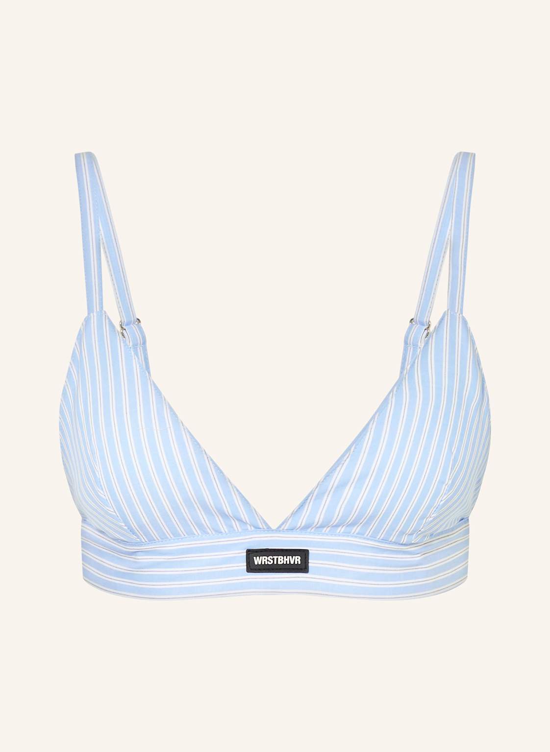Wrstbhvr Cropped-Top Fritzi blau Wrstbhvr Cropped-Top Fritzi blau von WRSTBHVR