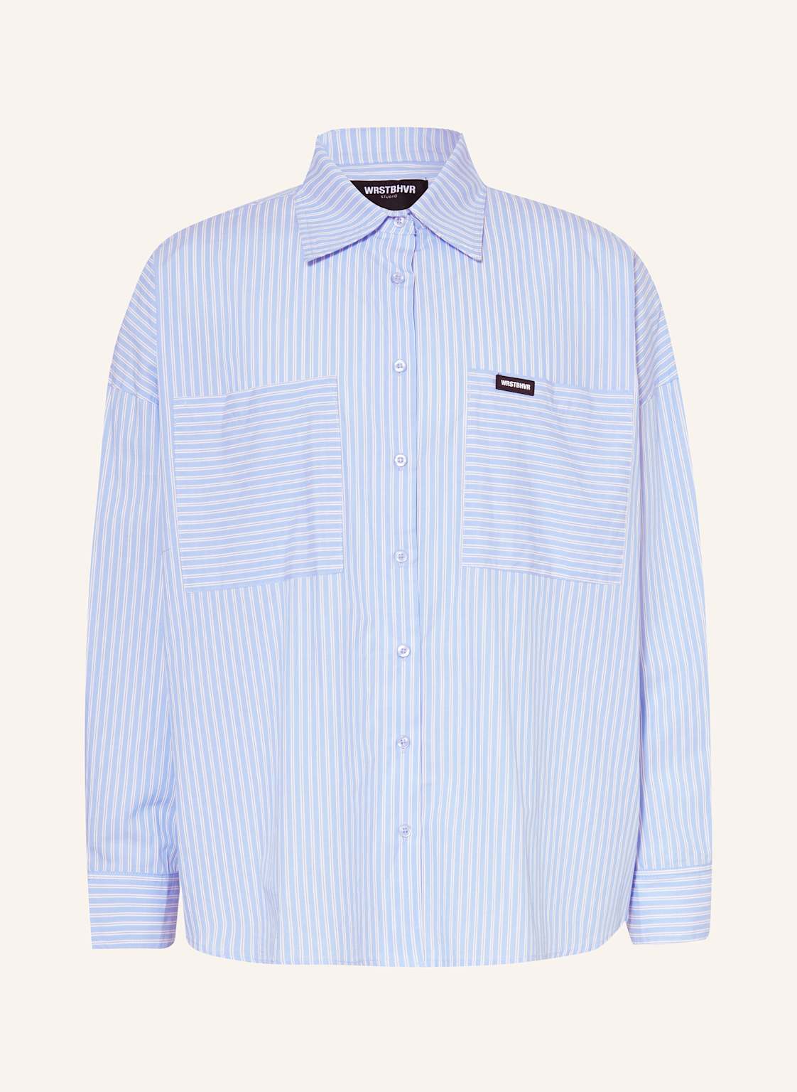 Wrstbhvr Hemd Fritzi Comfort Fit blau Wrstbhvr Hemd Fritzi Comfort Fit blau von WRSTBHVR