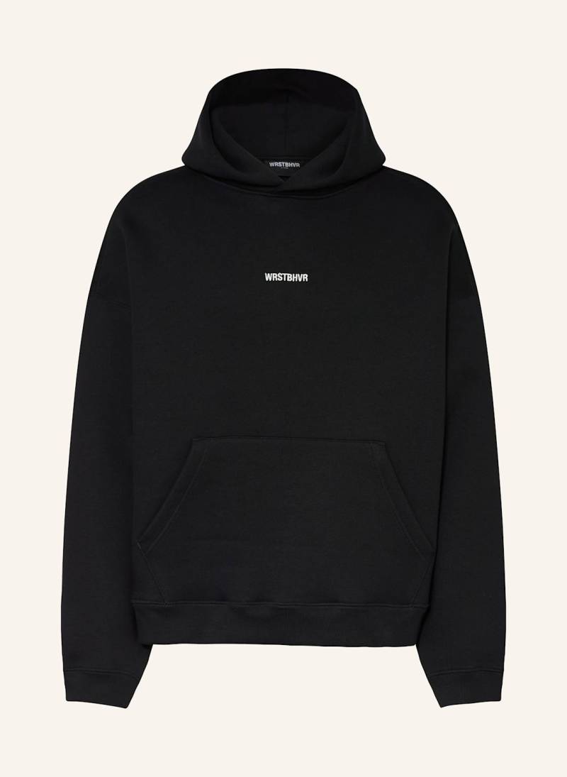 Wrstbhvr Hoodie Bron schwarz von WRSTBHVR