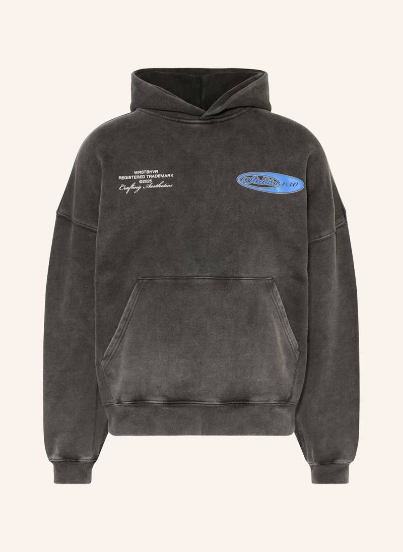 Wrstbhvr Hoodie Curt schwarz von WRSTBHVR