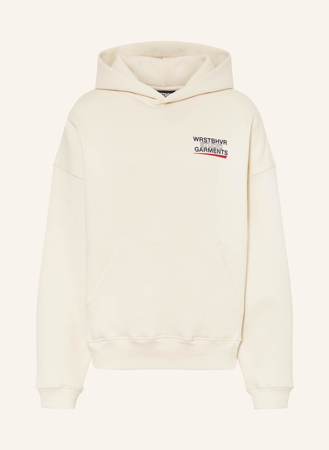 Wrstbhvr Hoodie Dany weiss von WRSTBHVR