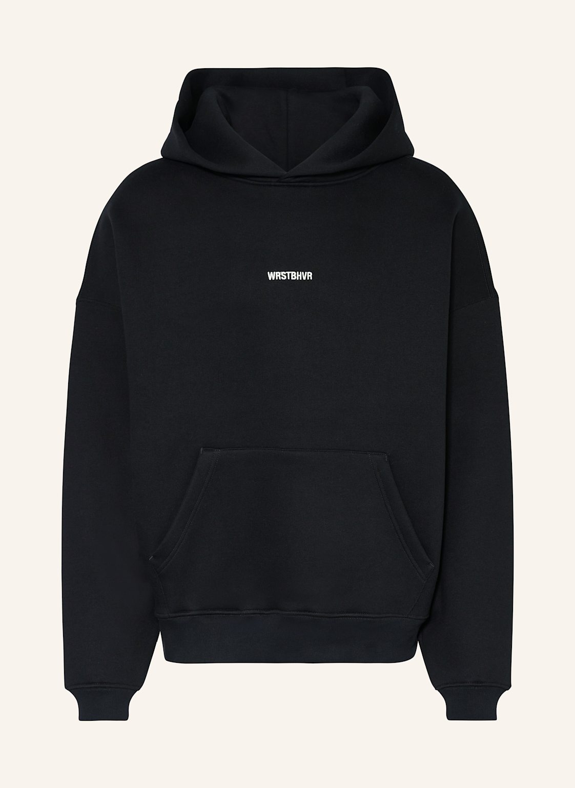 Wrstbhvr Hoodie Hako schwarz von WRSTBHVR