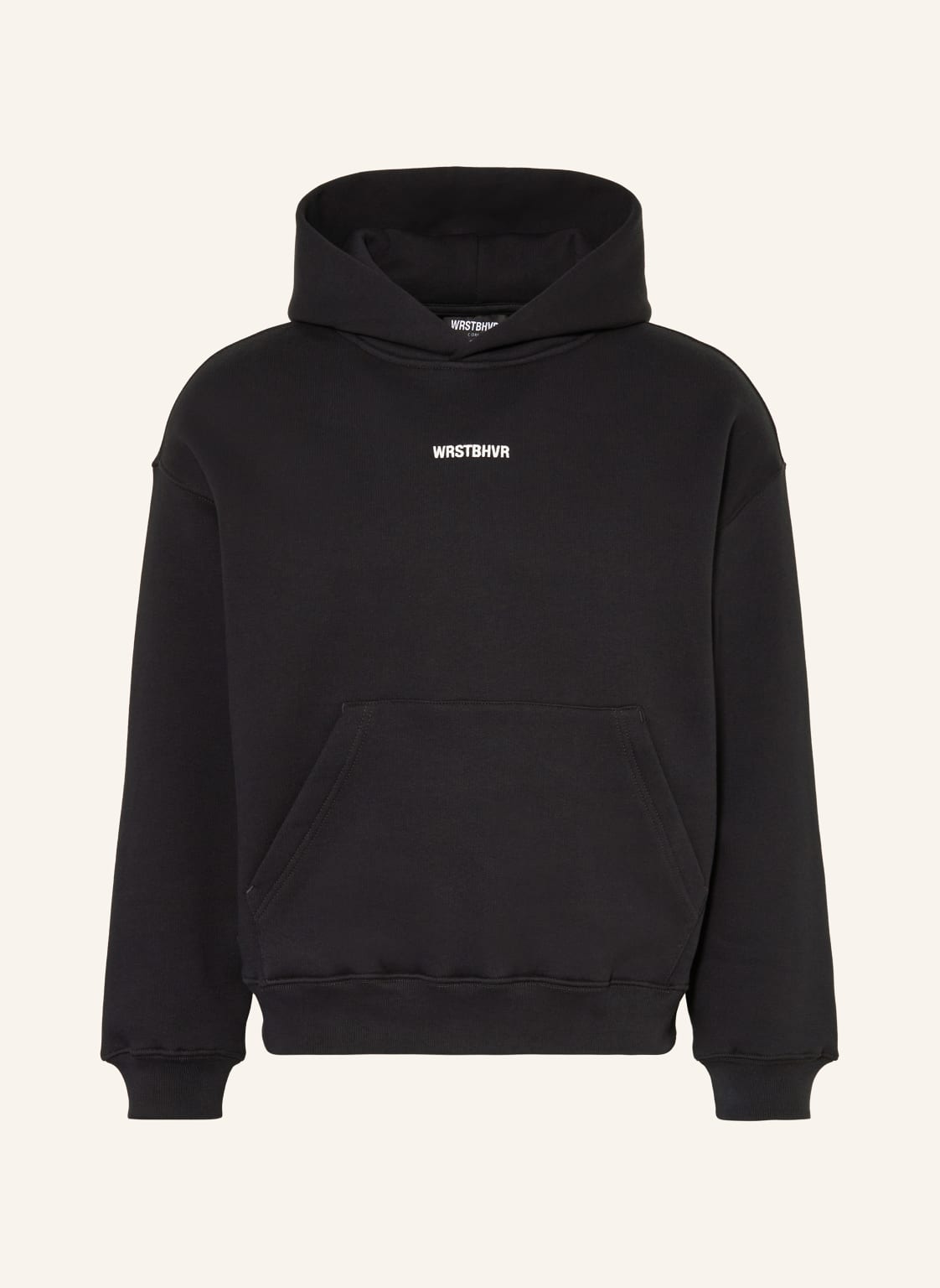 Wrstbhvr Hoodie Ivo schwarz von WRSTBHVR