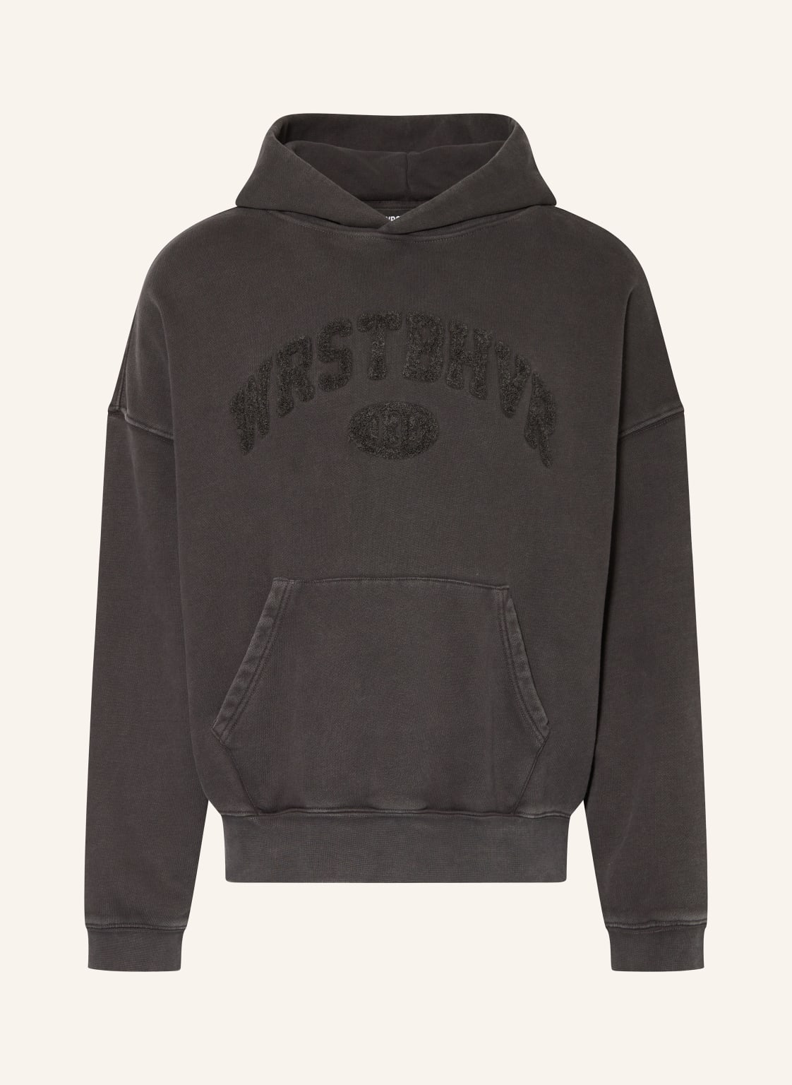 Wrstbhvr Hoodie Jesse grau von WRSTBHVR