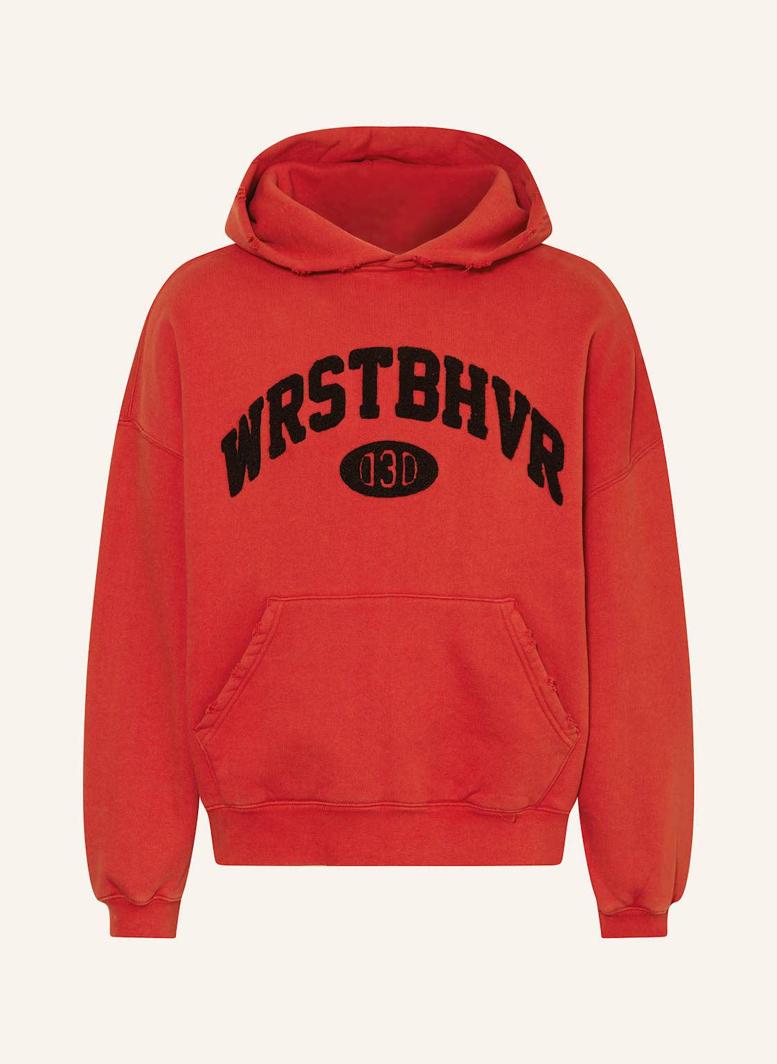 Wrstbhvr Hoodie Jesse rot von WRSTBHVR