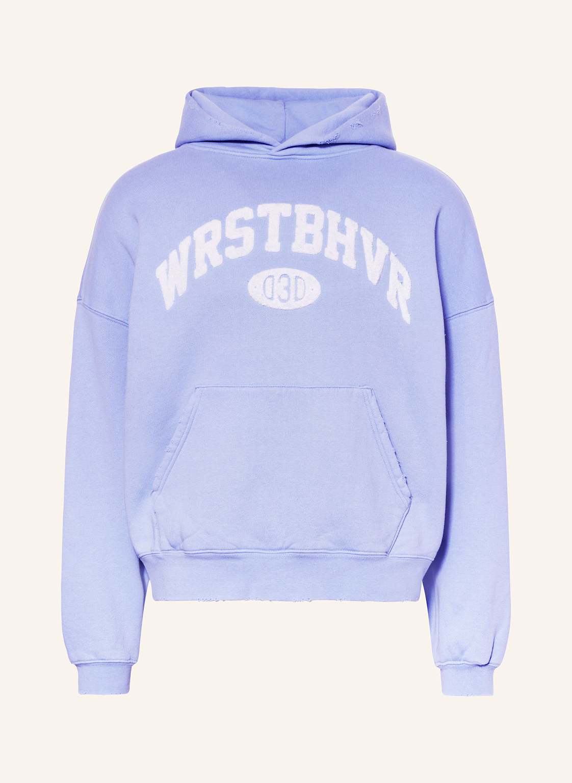 Wrstbhvr Hoodie Jesse v2 blau von WRSTBHVR