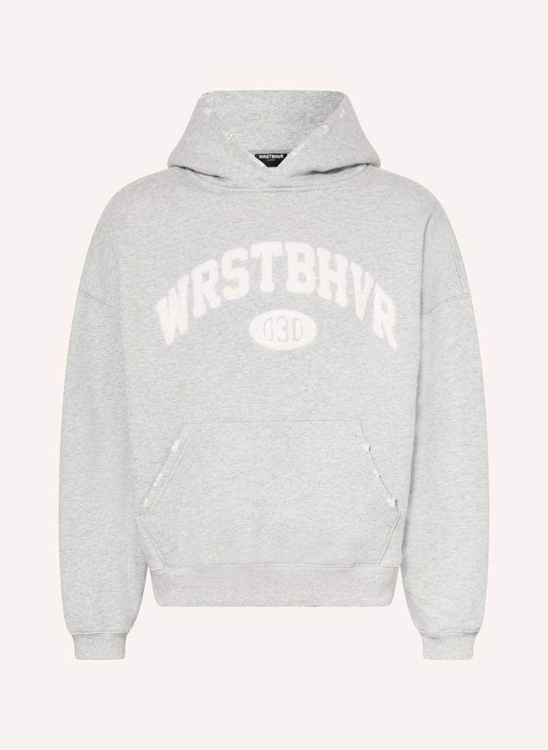 Wrstbhvr Hoodie Jesse v2 grau von WRSTBHVR