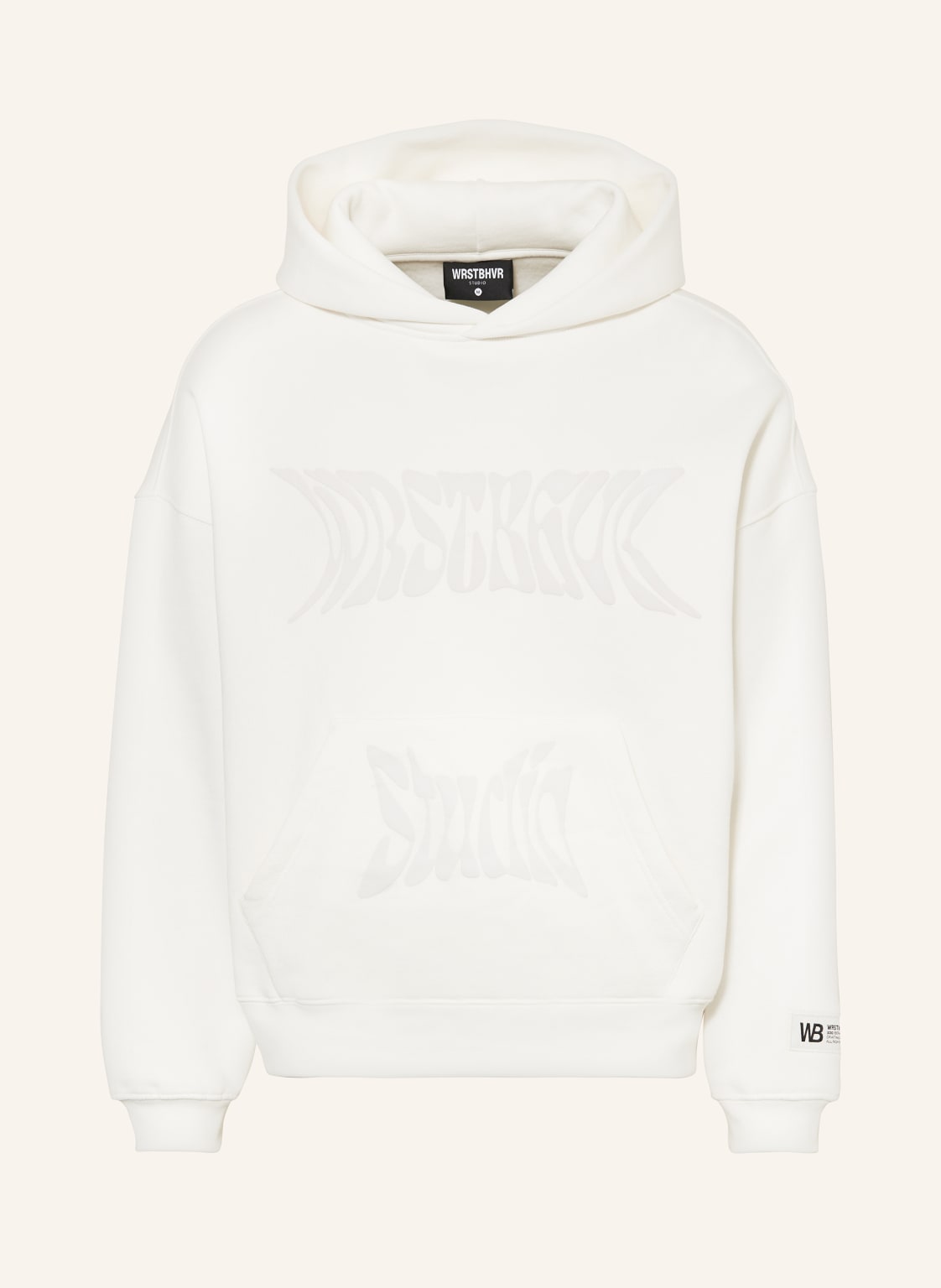 Wrstbhvr Hoodie Ozzy weiss von WRSTBHVR