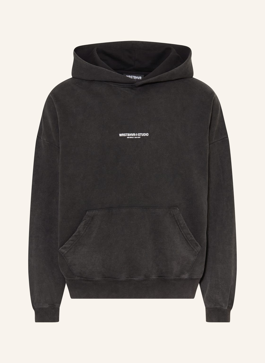 Wrstbhvr Hoodie Yel grau von WRSTBHVR