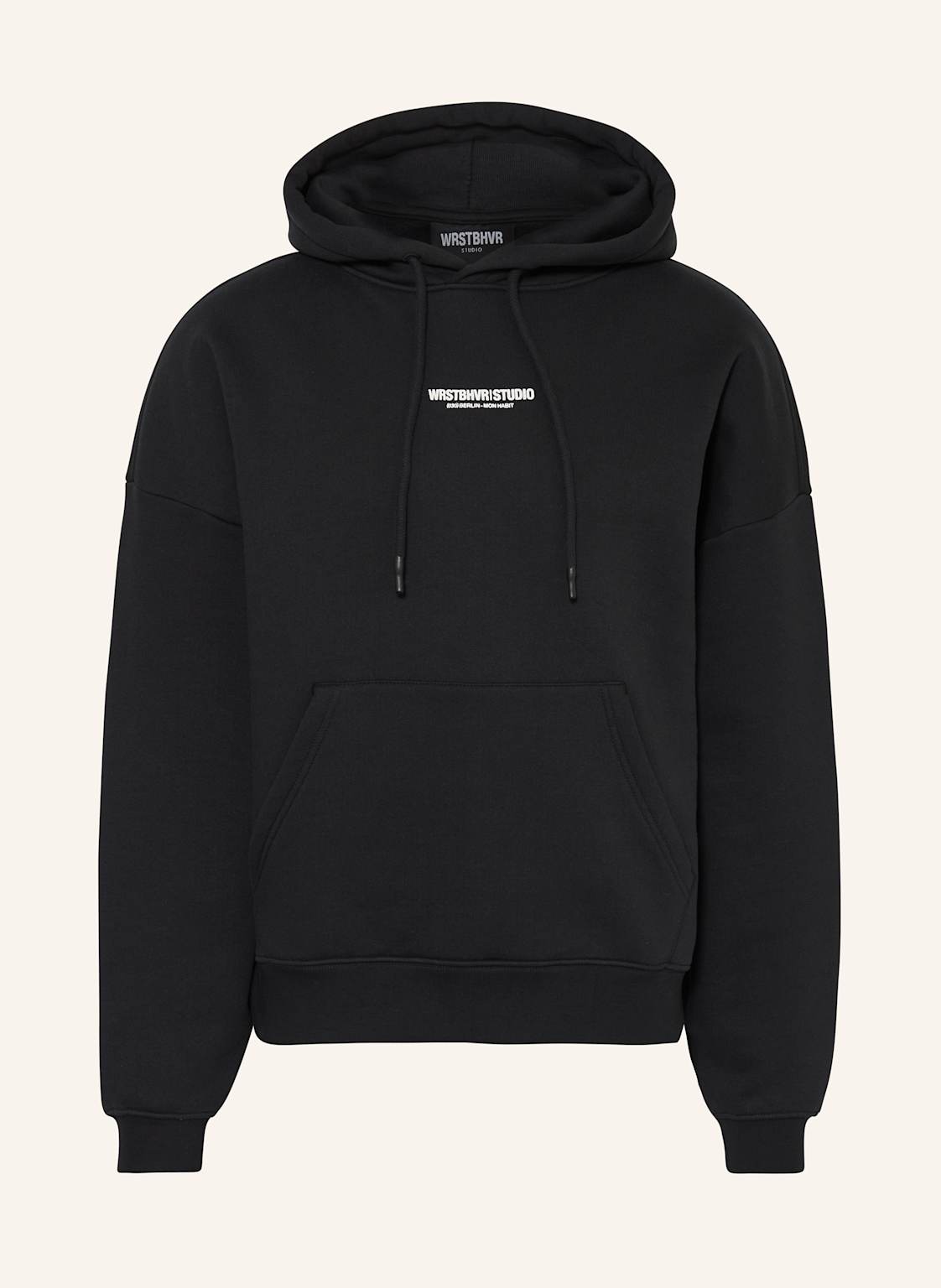 Wrstbhvr Hoodie schwarz Wrstbhvr Hoodie schwarz von WRSTBHVR