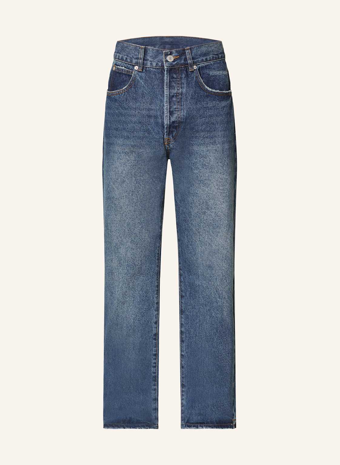 Wrstbhvr Jeans Luis Straight Leg Fit blau Wrstbhvr Jeans Luis Straight Leg Fit blau von WRSTBHVR