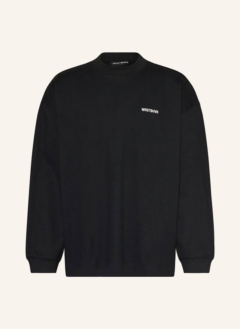 Wrstbhvr Longsleeve Arvid schwarz von WRSTBHVR