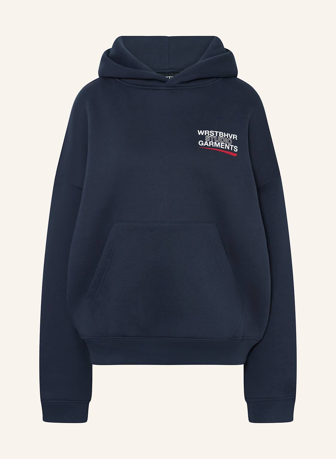 Wrstbhvr Oversized-Hoodie Dany grau von WRSTBHVR