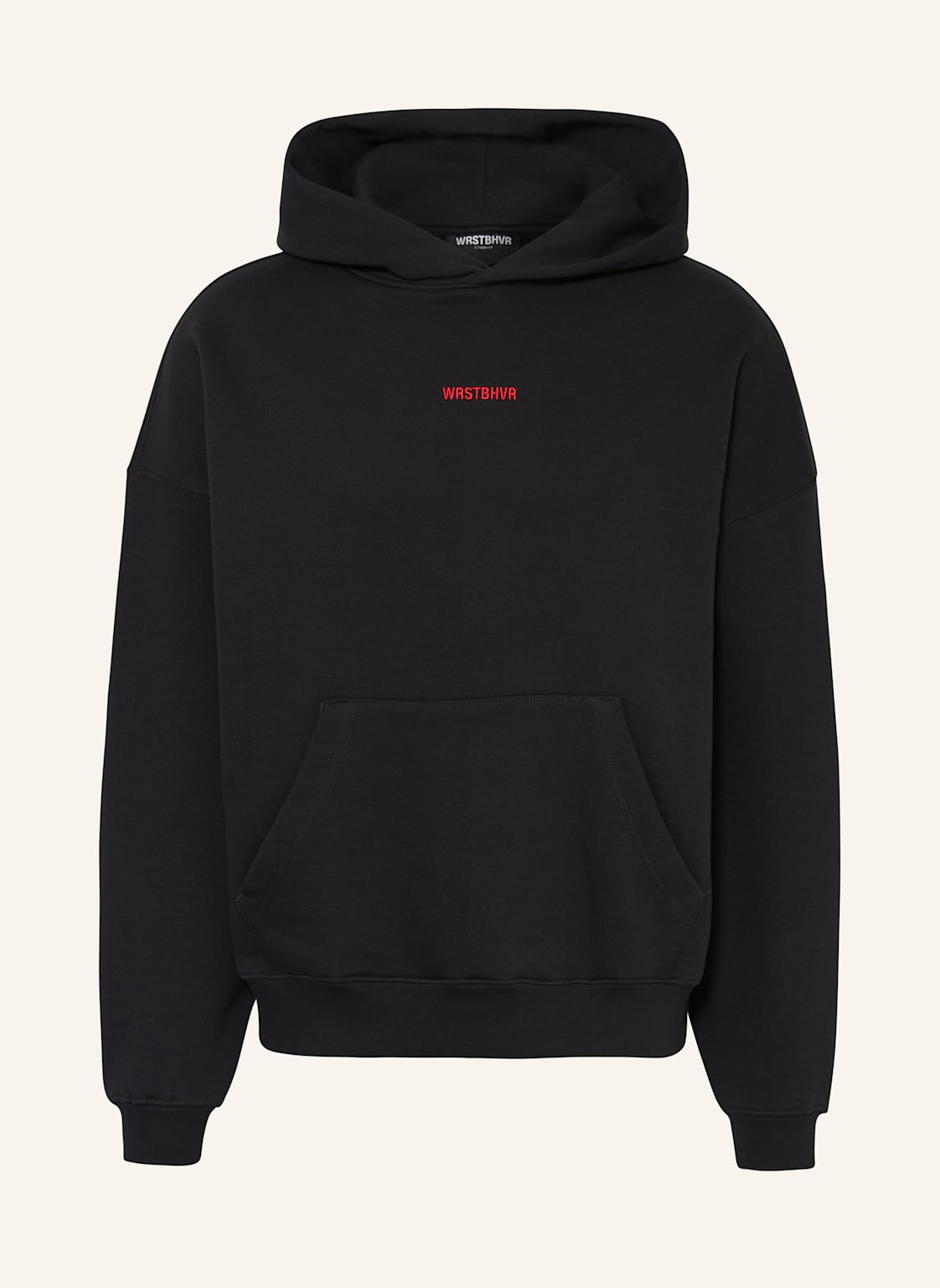 Wrstbhvr Hoodie Garm v3 schwarz von WRSTBHVR