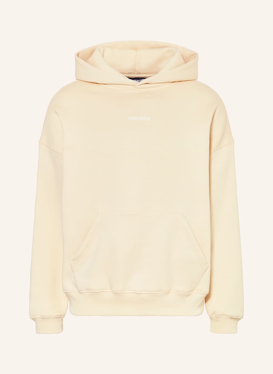 Wrstbhvr Oversized-Hoodie Hako beige von WRSTBHVR