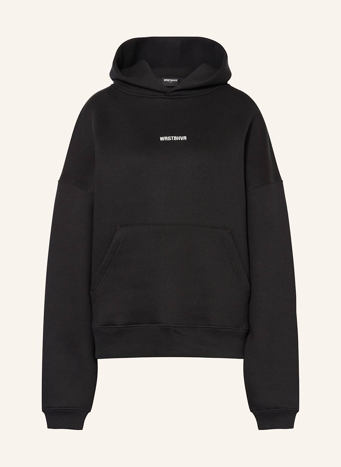 Wrstbhvr Oversized-Hoodie Hako schwarz von WRSTBHVR