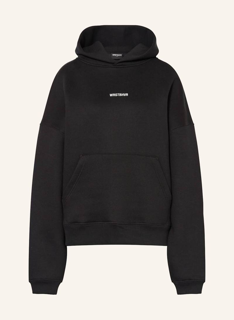 Wrstbhvr Oversized-Hoodie Hako schwarz von WRSTBHVR