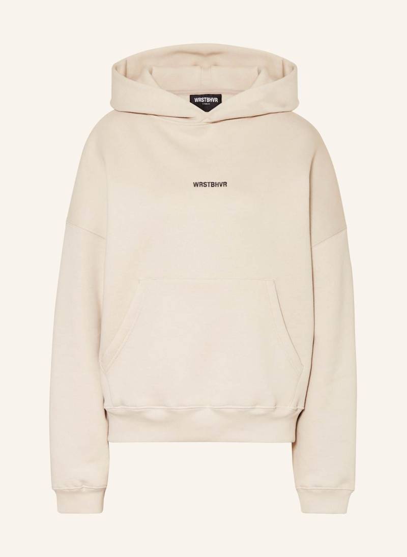 Wrstbhvr Oversized-Hoodie Levian grau von WRSTBHVR