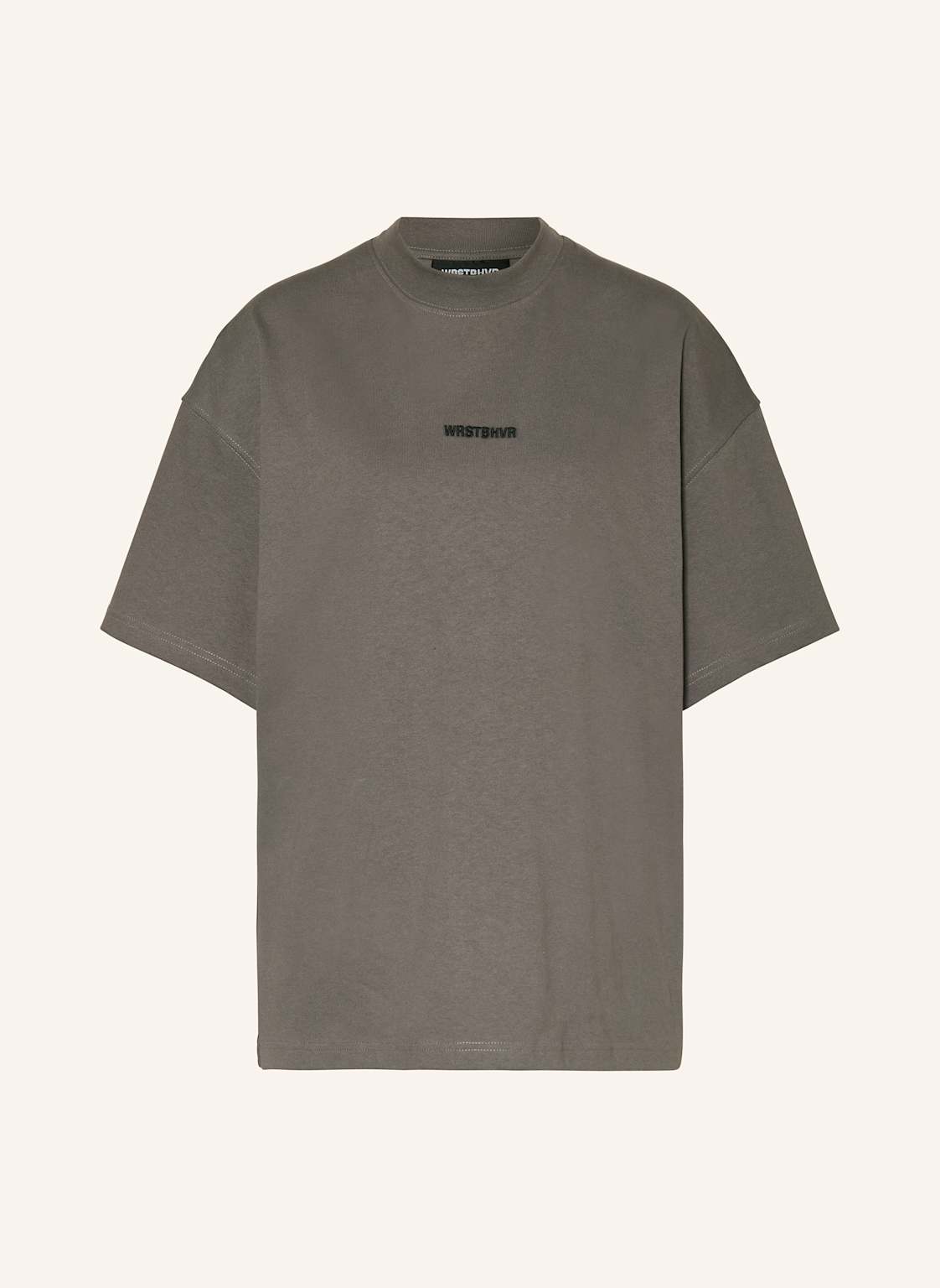 Wrstbhvr Oversized-Shirt Garm grau von WRSTBHVR