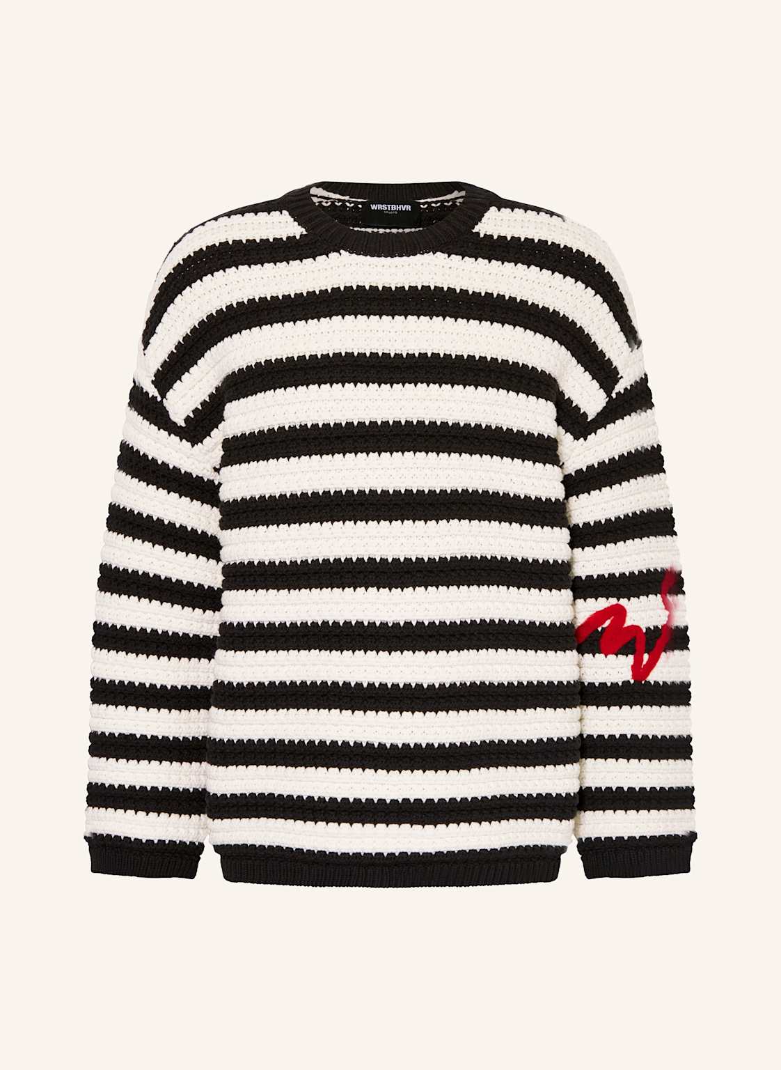 Wrstbhvr Pullover Alana schwarz Wrstbhvr Pullover Alana schwarz von WRSTBHVR
