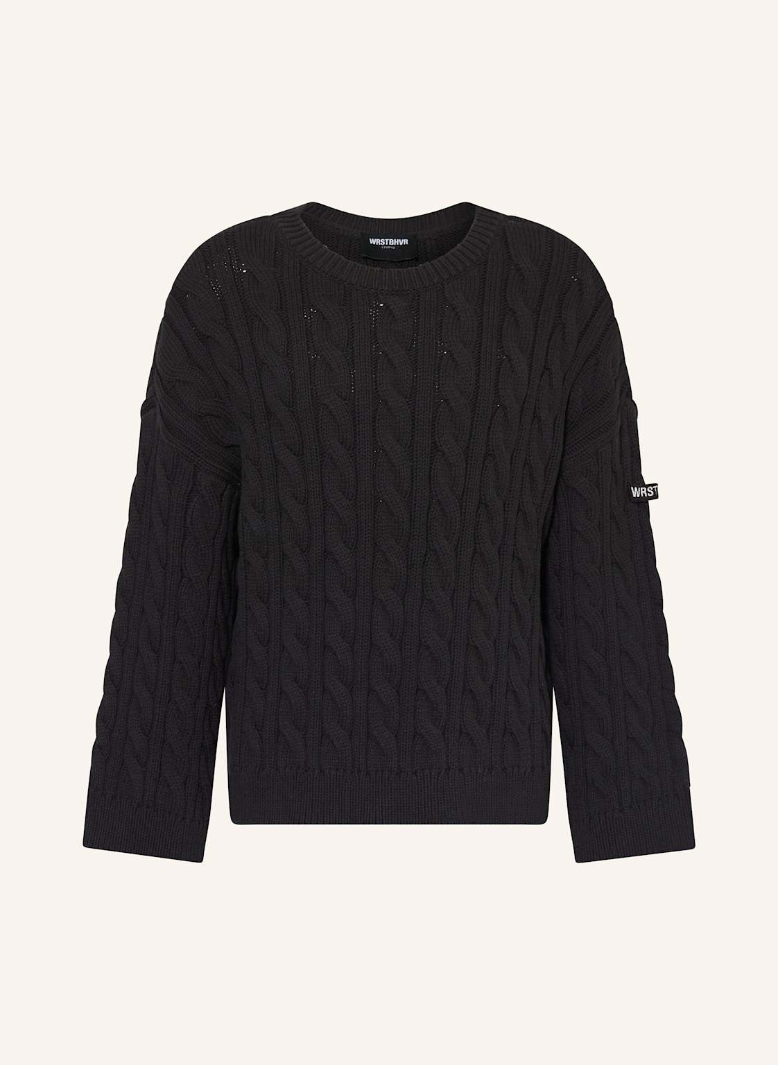 Wrstbhvr Pullover Imran schwarz Wrstbhvr Pullover Imran schwarz von WRSTBHVR