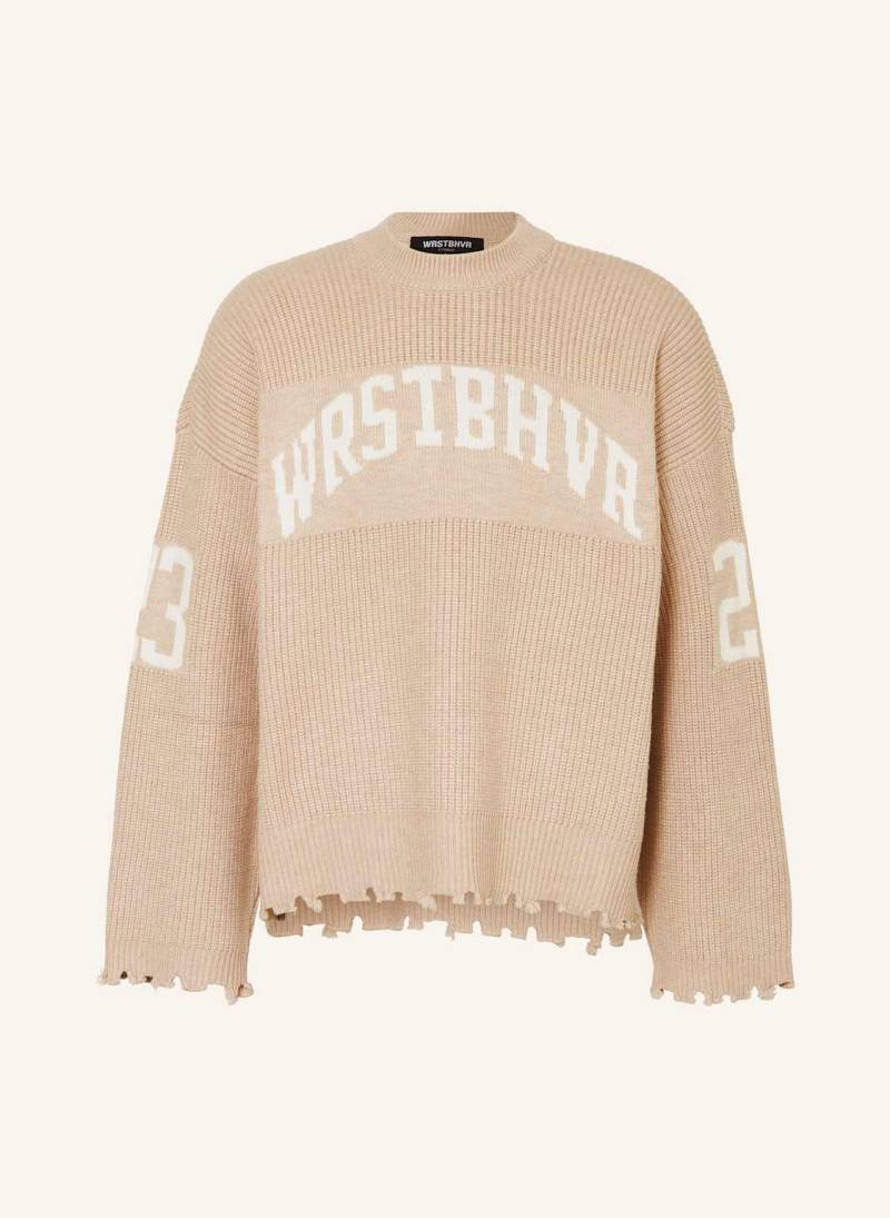 Wrstbhvr Pullover Tove beige von WRSTBHVR