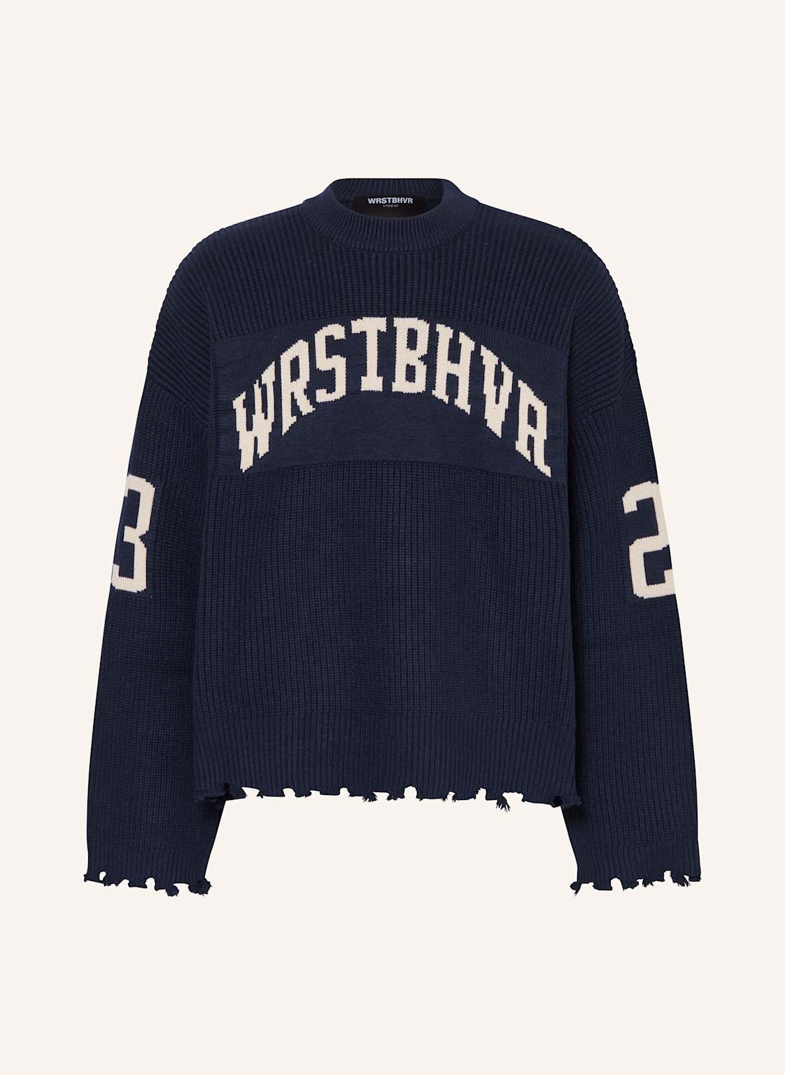 Wrstbhvr Pullover Tove blau Wrstbhvr Pullover Tove blau von WRSTBHVR