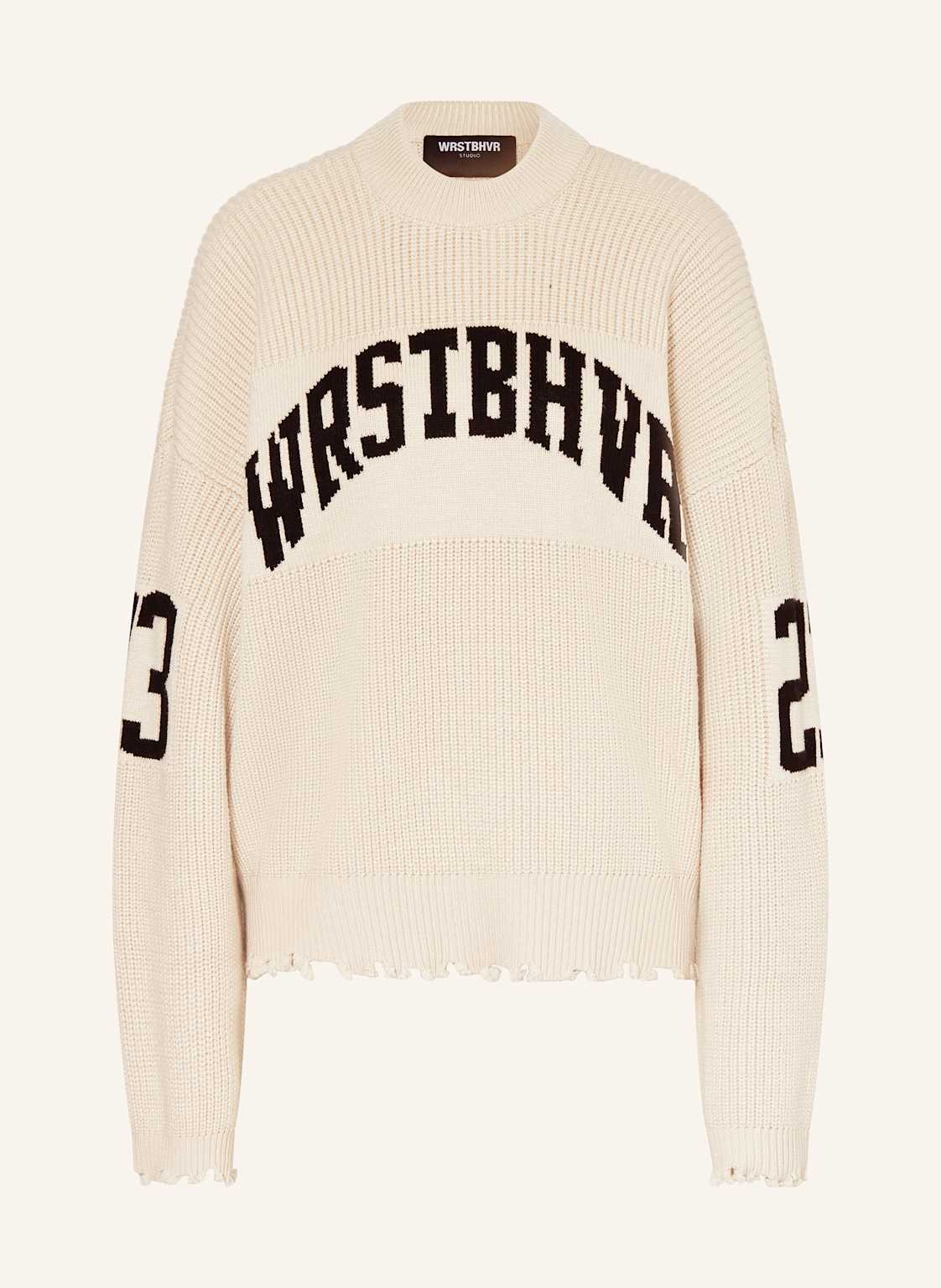 Wrstbhvr Pullover beige von WRSTBHVR