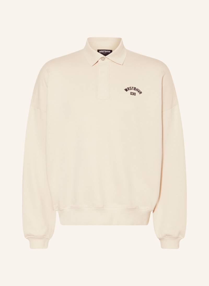 Wrstbhvr Rugbyshirt Frido beige von WRSTBHVR