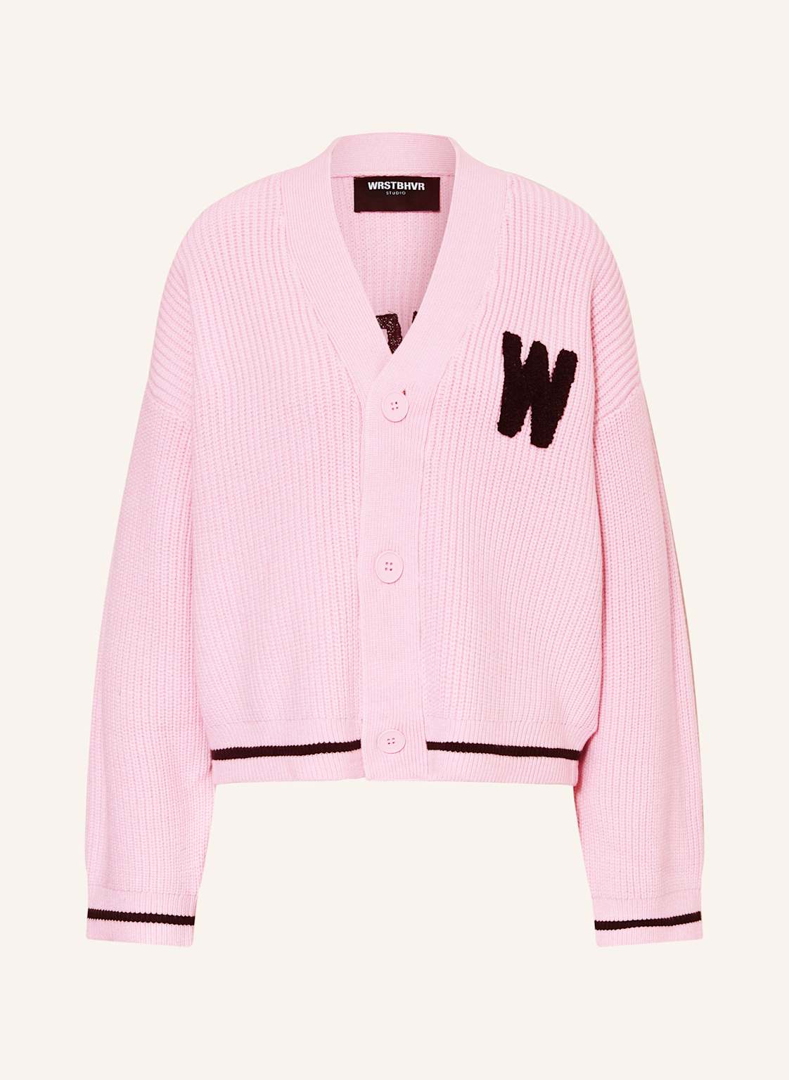 Wrstbhvr Strickjacke Lavo pink Wrstbhvr Strickjacke Lavo pink von WRSTBHVR
