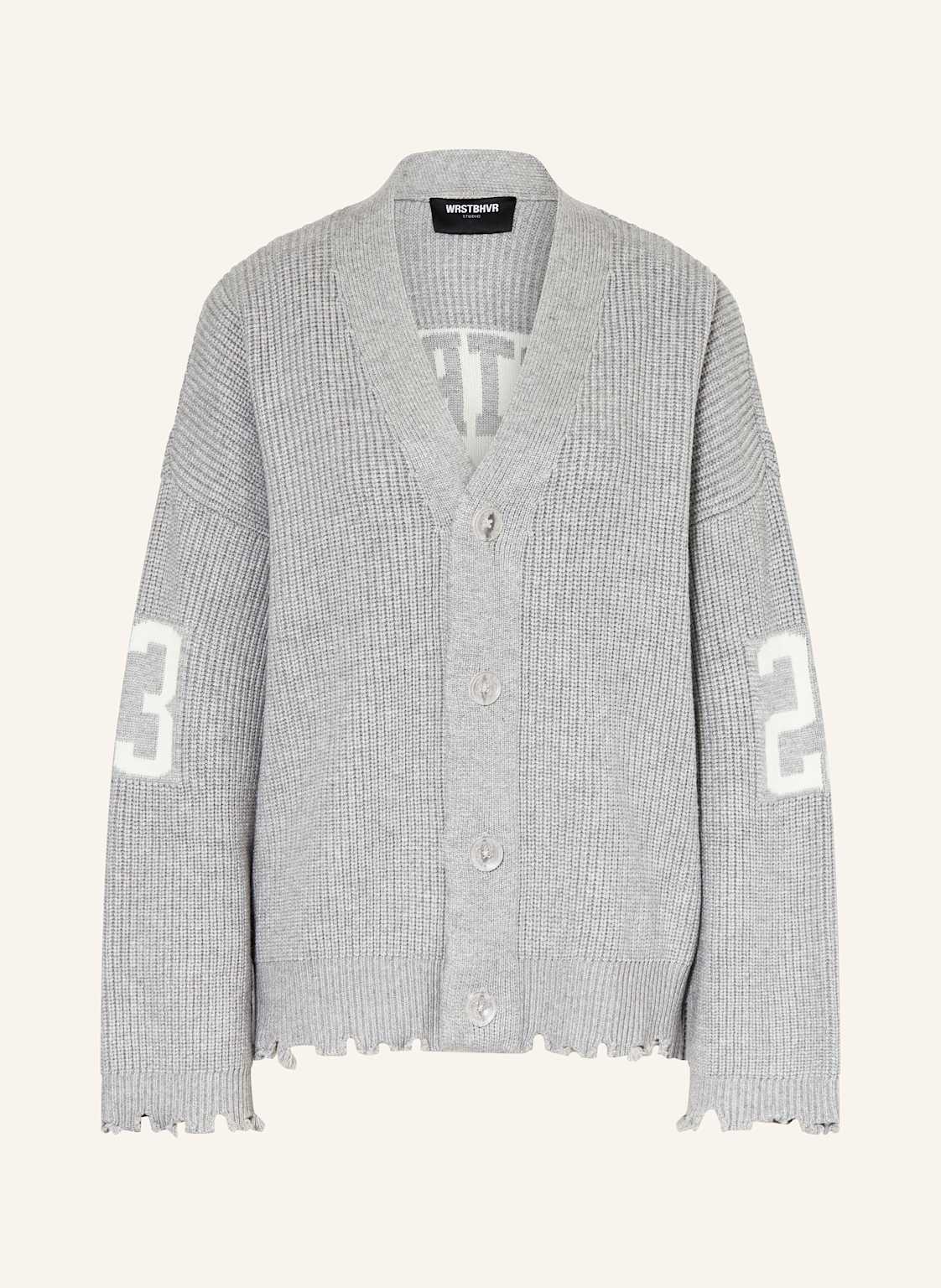 Wrstbhvr Strickjacke Tove grau Wrstbhvr Strickjacke Tove grau von WRSTBHVR